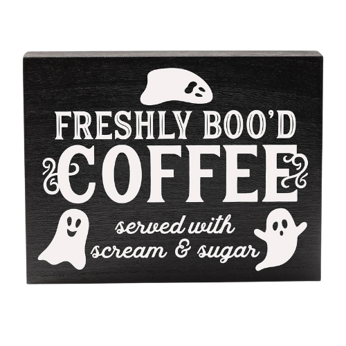 Freshly Booed Coffee Sign